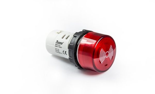 EMAS MBZS220S | سلسلة MB من البلاستيك مع جرس LED 230 فولت تيار متردد 22 مم